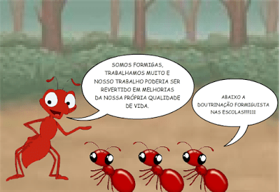 neutralidade da educação das formigas