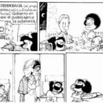 charge democracia mafalda