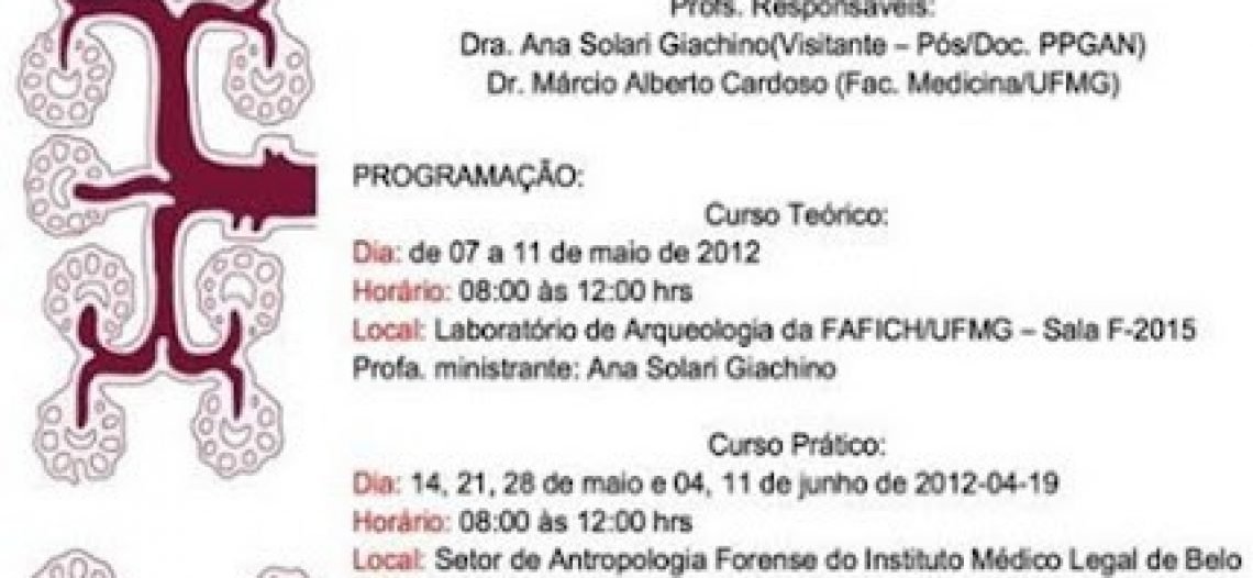 Curso de Introdução à Antropologia Física