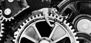 Fordismo. Chaplin, tempos modernos
