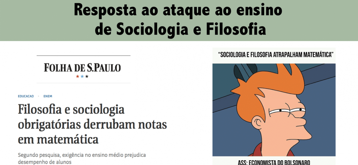 O delírio do ataque ao ensino de Sociologia e Filosofia