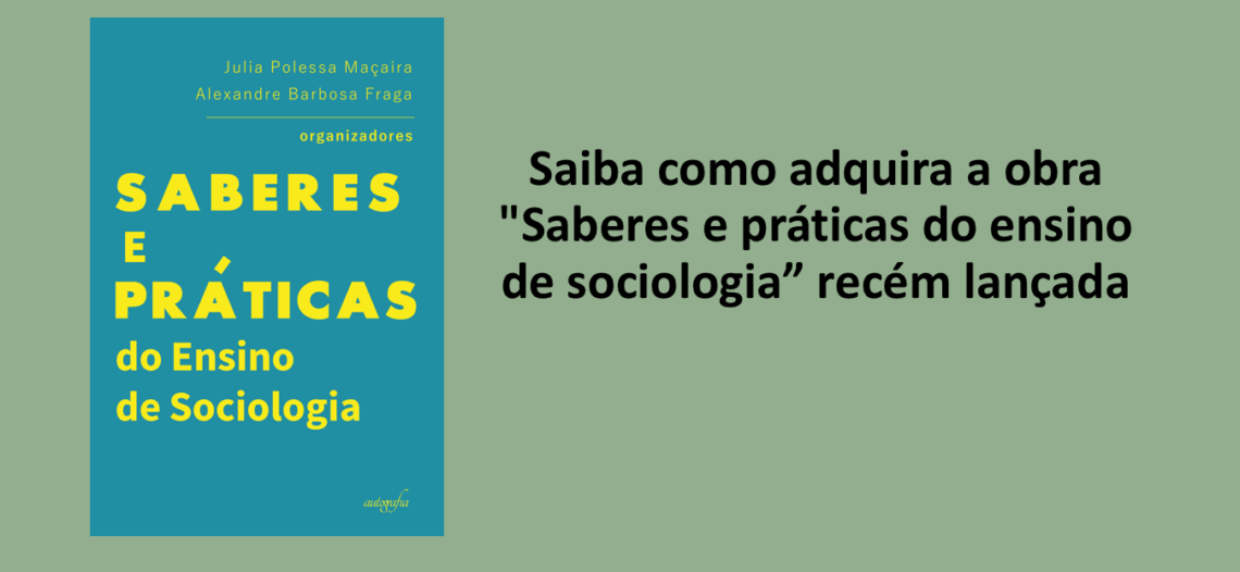 Livro “Saberes e práticas do ensino de sociologia”