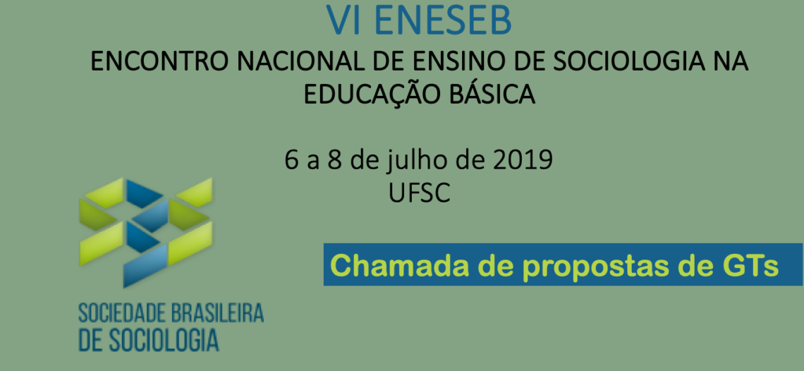 Chamada de propostas de GTs – IV ENESEB