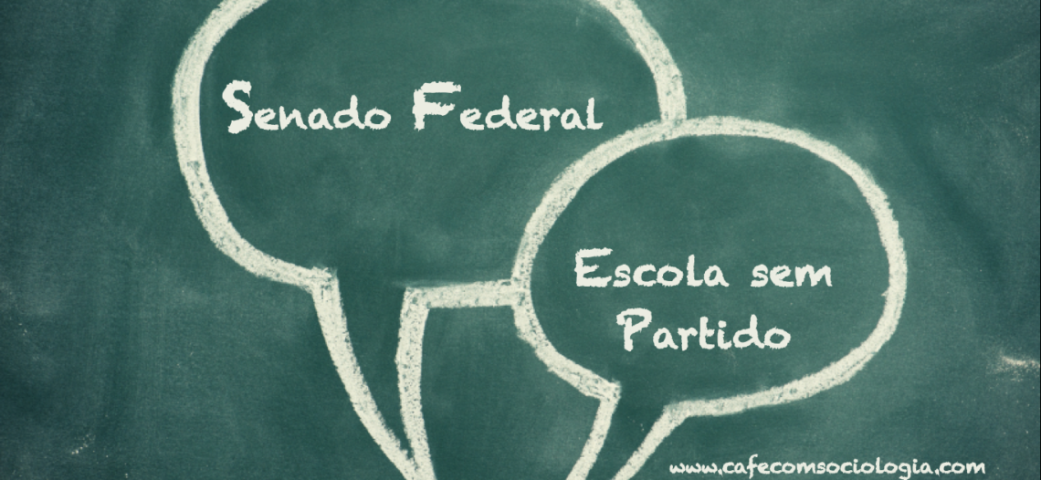 Experiência docente: Simulando o Senado Federal na escola e discutindo o PL Escola sem Partido