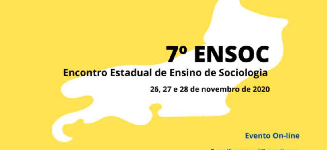 7º Encontro Estadual de Ensino de Sociologia do Estado do Rio de Janeiro