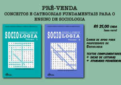 [encerrado] “Conceitos e Categorias Fundamentais do ensino de Sociologia”, vol.1 e vol. 2