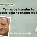 Temas de introdução à Sociologia