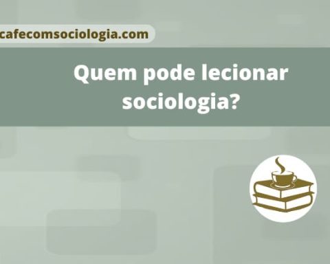 quem pode lecionar sociologia