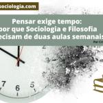 ensino de sociologia e de filosofia