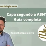 ABNT capa: modelo de página conforme a NBR 14724:2024