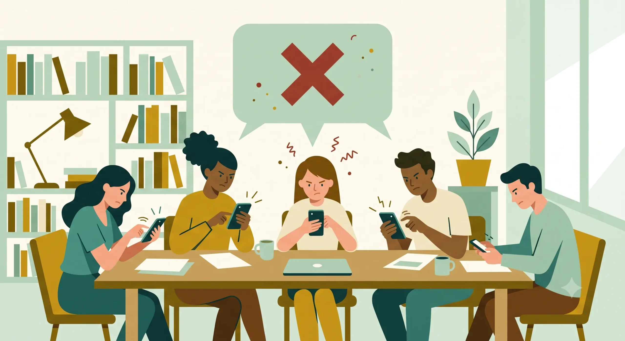 cultura do cancelamento: pessoa isolada em meio a comentários digitais