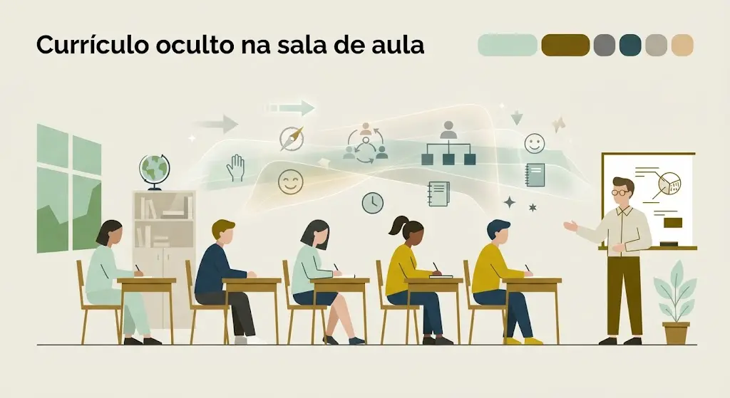 curriculo oculto ilustracao