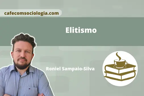 Elitismo: Teoria das Elites, Bourdieu e 6 Exemplos 1 elitismo — pirâmide social com figuras em posições hierárquicas distintas