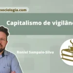 Capitalismo de vigilância: extração de dados pessoais dos usuários por plataformas digitais em flat design