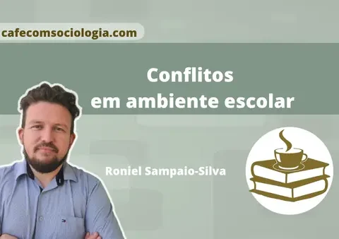 conflitos no ambiente escolar representados por estudantes em diálogo mediado por professor em sala de aula