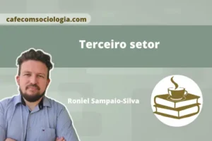 Terceiro setor: voluntários e organizações da sociedade civil atuando entre o Estado e o mercado em flat design
